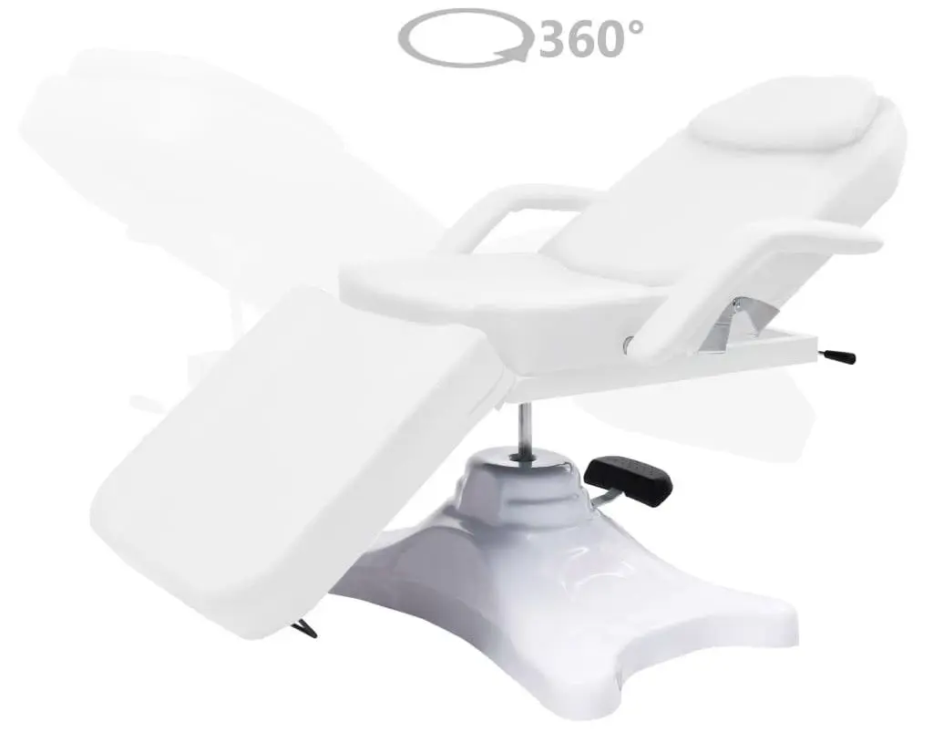 Fotoliu cosmetologic VidaXL 110261 (White)