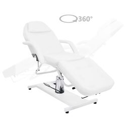 Fotoliu cosmetologic VidaXL 110264 (White) Thumb