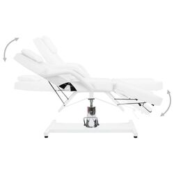 Fotoliu cosmetologic VidaXL 110264 (White) Thumb