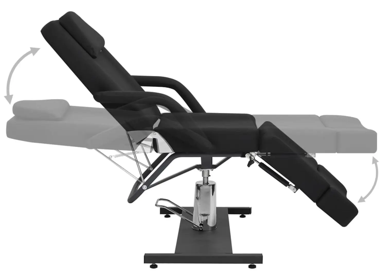 Кресло косметологическое VidaXL 110268 (Black)