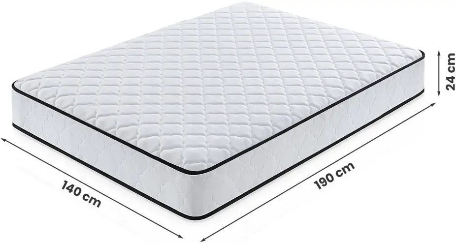 Saltea cu husa Akord 7 Zones H3 140x190 (24cm)