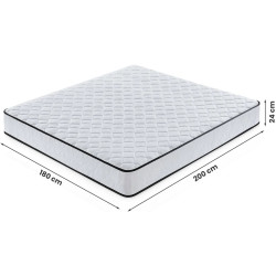 Матрас с чехлом Akord 7 Zones H3 180x200 (24см) Thumb