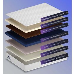 Saltea Almir Dublu Latex 200x200 (24cm) Thumb