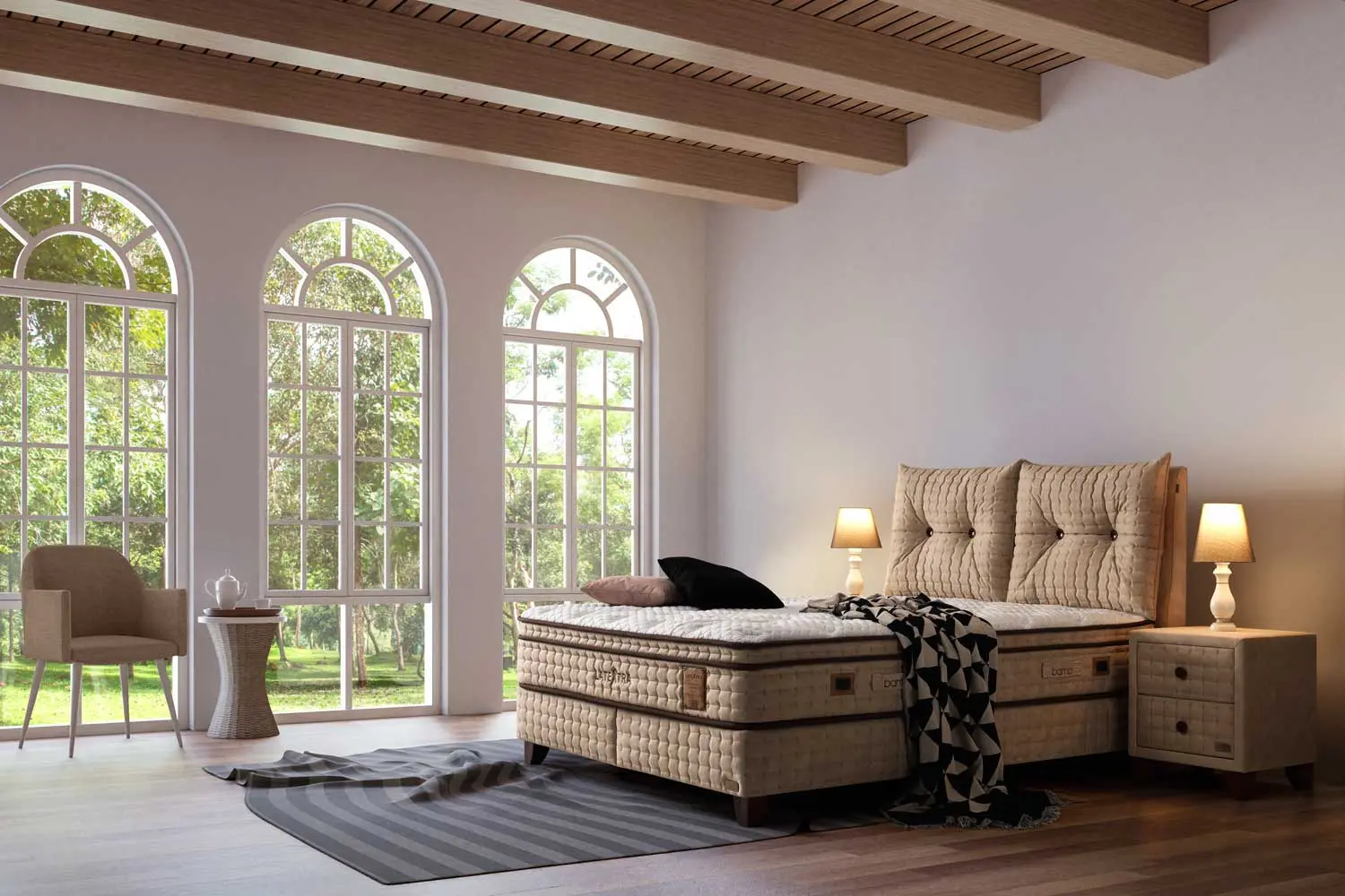 Saltea Bambi Latextra 180x200 (33cm) - 3