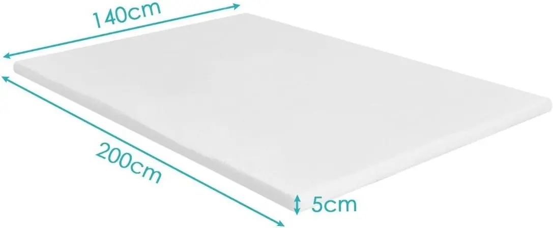 Топпер Costway HU10008-D 140x200 (5см) - 5