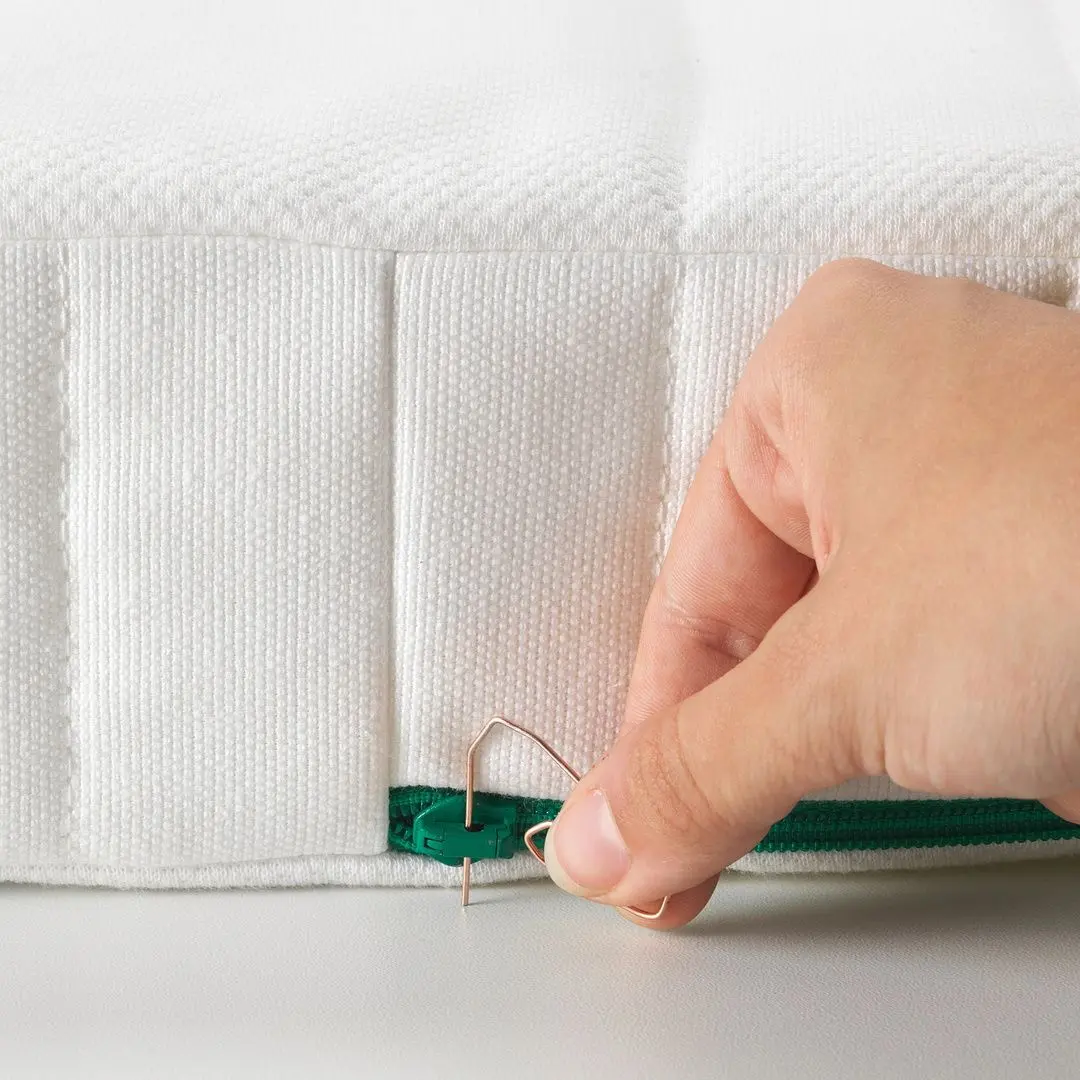 Saltea pat extensibil Ikea Nattsmyg 80x200 (Alb)