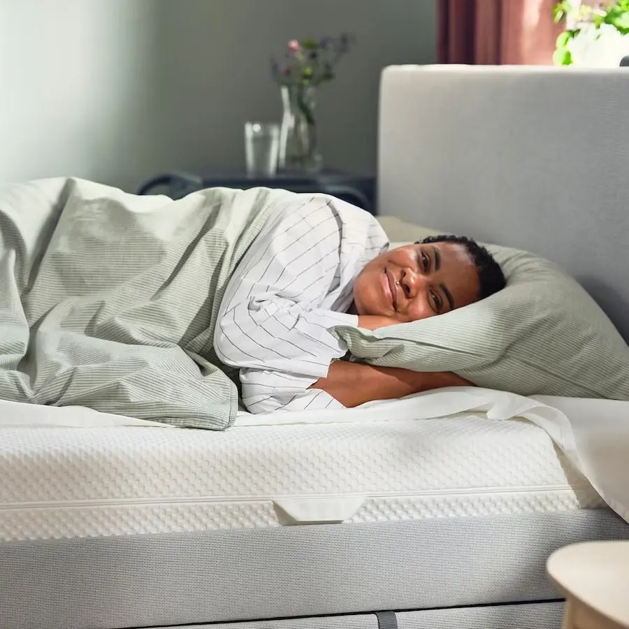 Saltea Ikea Abygda 140x200 (Alb)