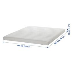 Saltea Ikea Afjall 140x200 (Fermă/Alb) Thumb