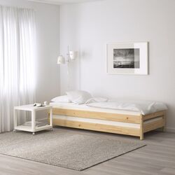Saltea Ikea Afjall 90x200 (Fermitate Medie/Alb) Thumb
