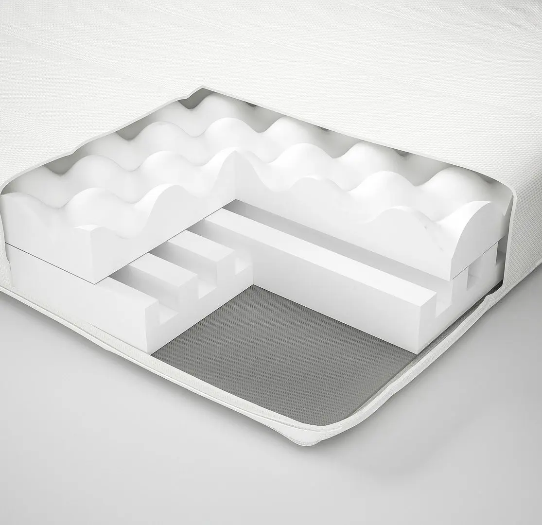 Saltea Ikea Afjall 90x200 (Fermitate Medie/Alb)