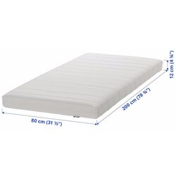 Saltea Ikea Afjall fermă 80x200 12cm (Alb) Thumb