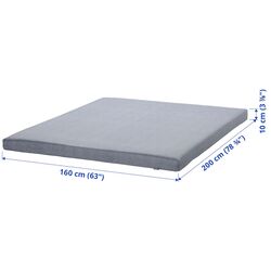 Saltea Ikea Agotnes 160x200 (Fermă/Bleu) Thumb