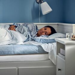 Saltea Ikea Agotnes 80x200 (Fermă/Bleu) Thumb