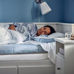 Saltea Ikea Agotnes 90x200 (Ferma/Bleu) Thumb