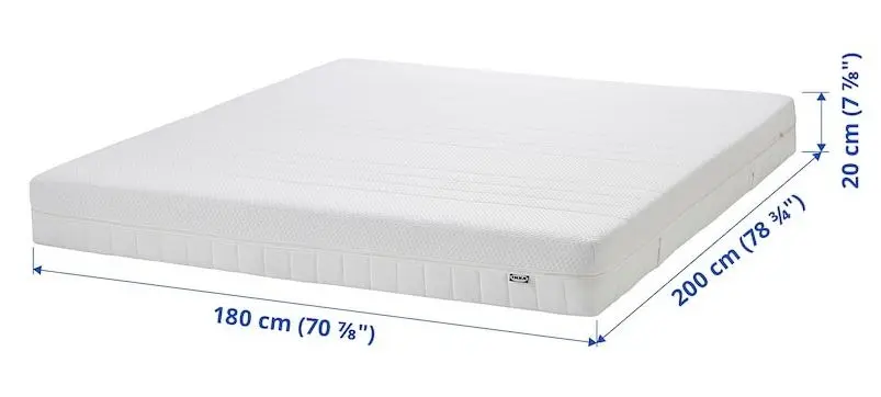 Saltea Ikea Akrehamn 180x200 (Alb)