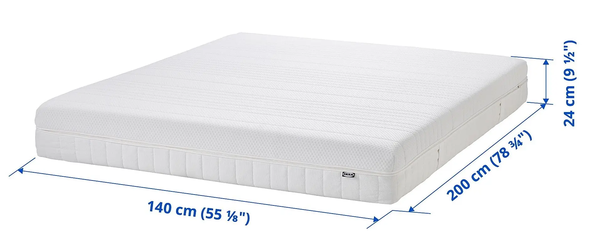 Saltea Ikea Anneland 140x200 (Alb)