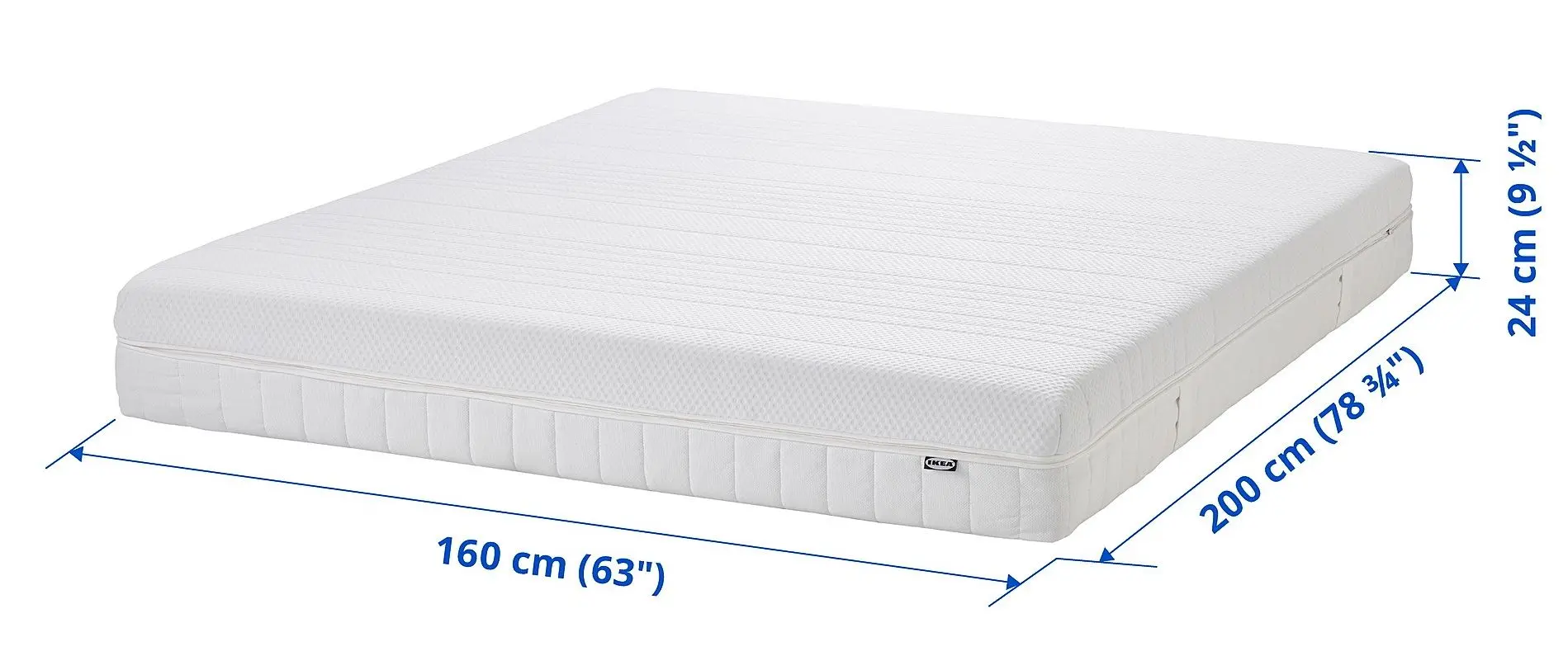 Saltea Ikea Anneland 160x200 (Alb)