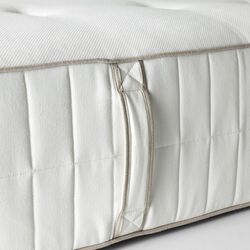 Saltea Ikea Hokkasen cu arcuri impachetate 140x200 (Extra Fermă/Alb) Thumb