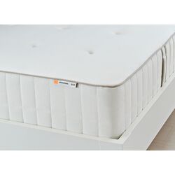 Saltea Ikea Hokkasen cu arcuri impachetate 140x200 (Extra Fermă/Alb) Thumb