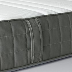 Saltea Ikea Hovag cu arcuri impachetate 180x200 (Fermă/Gri Inchis) Thumb