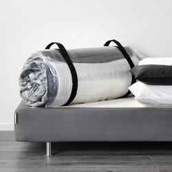 Saltea Ikea Hovag cu arcuri impachetate 180x200 (Fermă/Gri Inchis) Thumb