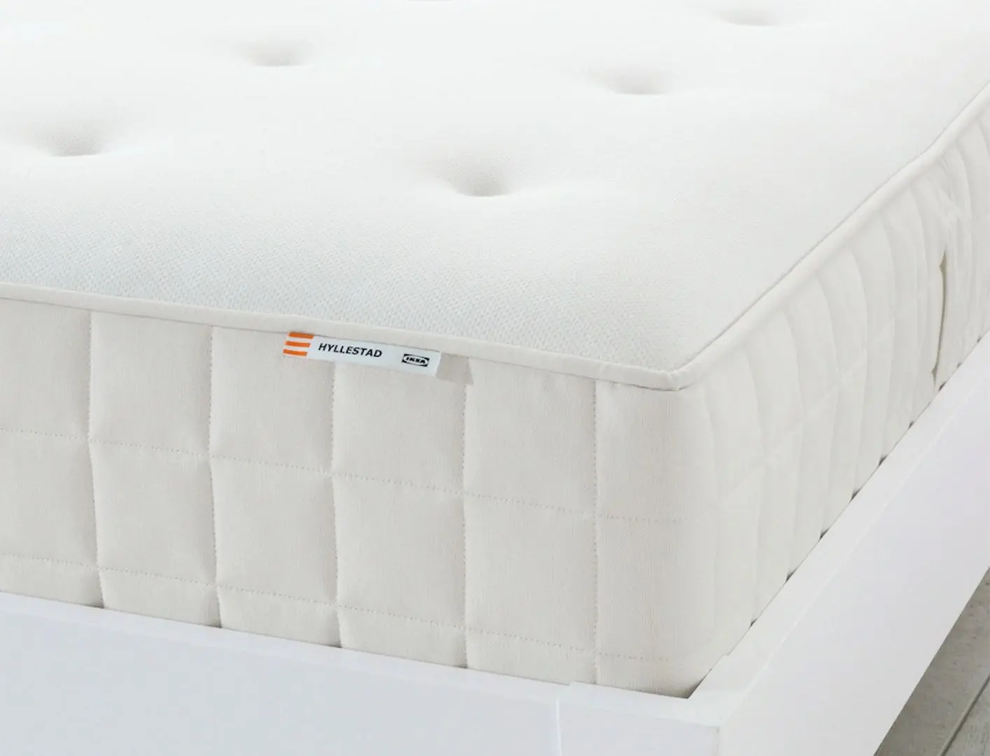 Saltea Ikea Hyllestad cu arcuri impachetate 160x200 (Ferma/Alb) - 2