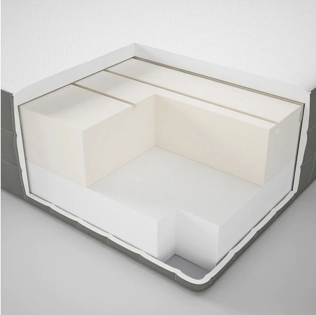Матрас Ikea Morgedal 160x200 (Жесткий/Темно-серый) - 5