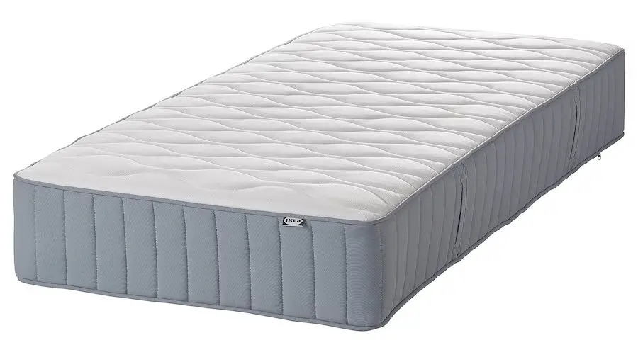 Saltea Ikea Vagstranda arcuri împachetate 90x200 (Extra Ferma/Bleu)