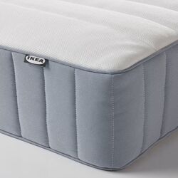 Saltea Ikea Valevag arcuri împachetate 90x200 (Extra Ferma/Bleu) Thumb