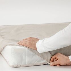 Saltea Ikea Vannareid cu arcuri impachetate 80x200 (Extra Ferma/Bej) Thumb