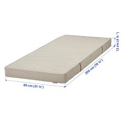 Saltea Ikea Vannareid cu arcuri impachetate 80x200 (Extra Ferma/Bej) Thumb