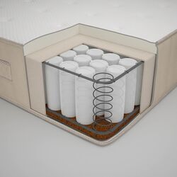 Матрас Ikea Vatnestrom карманные пружины 140x200х26 (Экстра Жесткий/Натуральный) Thumb