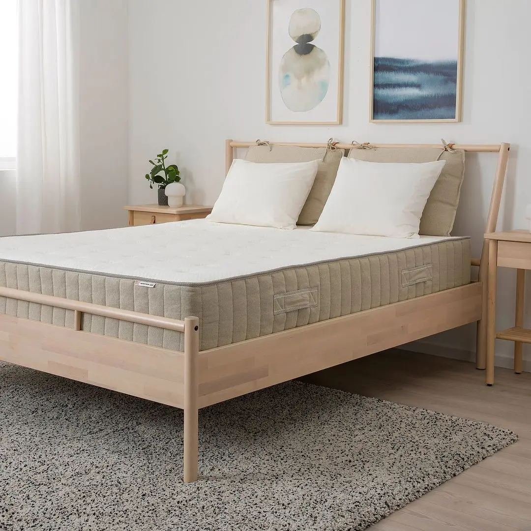 Saltea Ikea Vatnestrom arcuri împachetate 90x200 (Fermă/Natur)