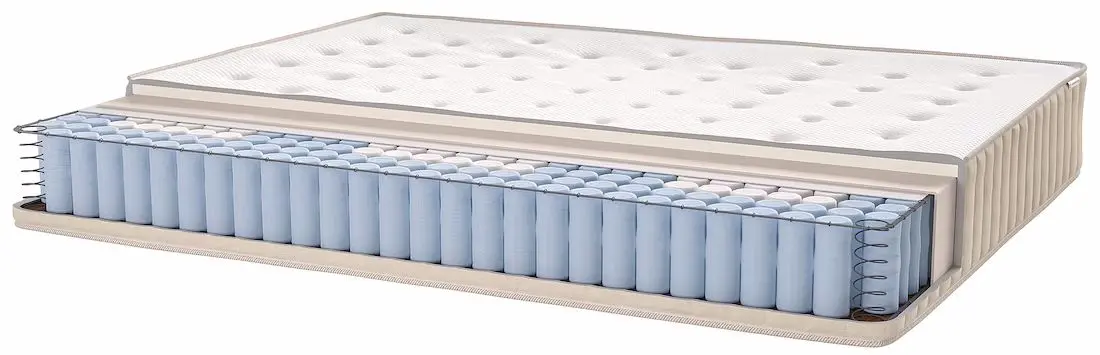 Saltea Ikea Vatnestrom arcuri impachetate/extra ferma 160x200 26cm (Natur)