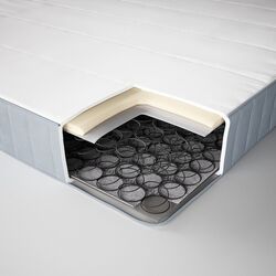 Матрас Ikea Vestmarka 90x200 (Экстра Жесткий/Голубой) Thumb