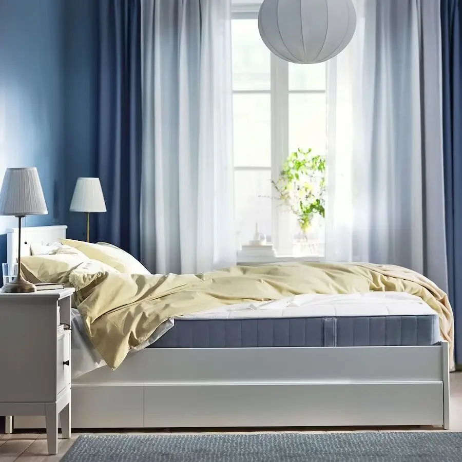 Saltea Ikea Vestmarka 90x200 (Ferma/Bleu)