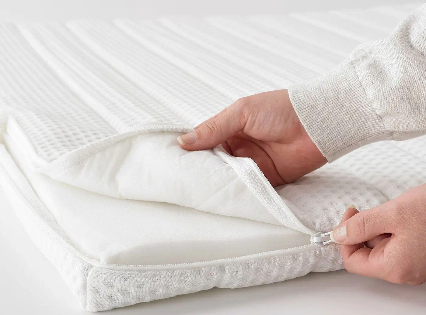 Topper Ikea Nisseholm 140x200 (Alb)