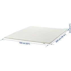 Topper Ikea Nopakte 160x200 (Alb) Thumb