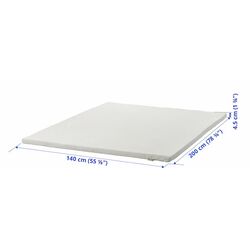 Topper Ikea Nordberget 140x200 (Alb) Thumb