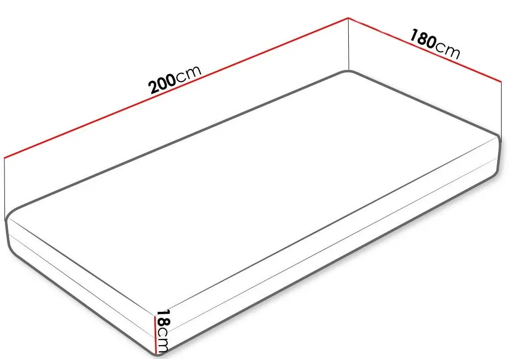 Saltea Mirjan24 Zera/Fema 180x200 (18сm) - 2