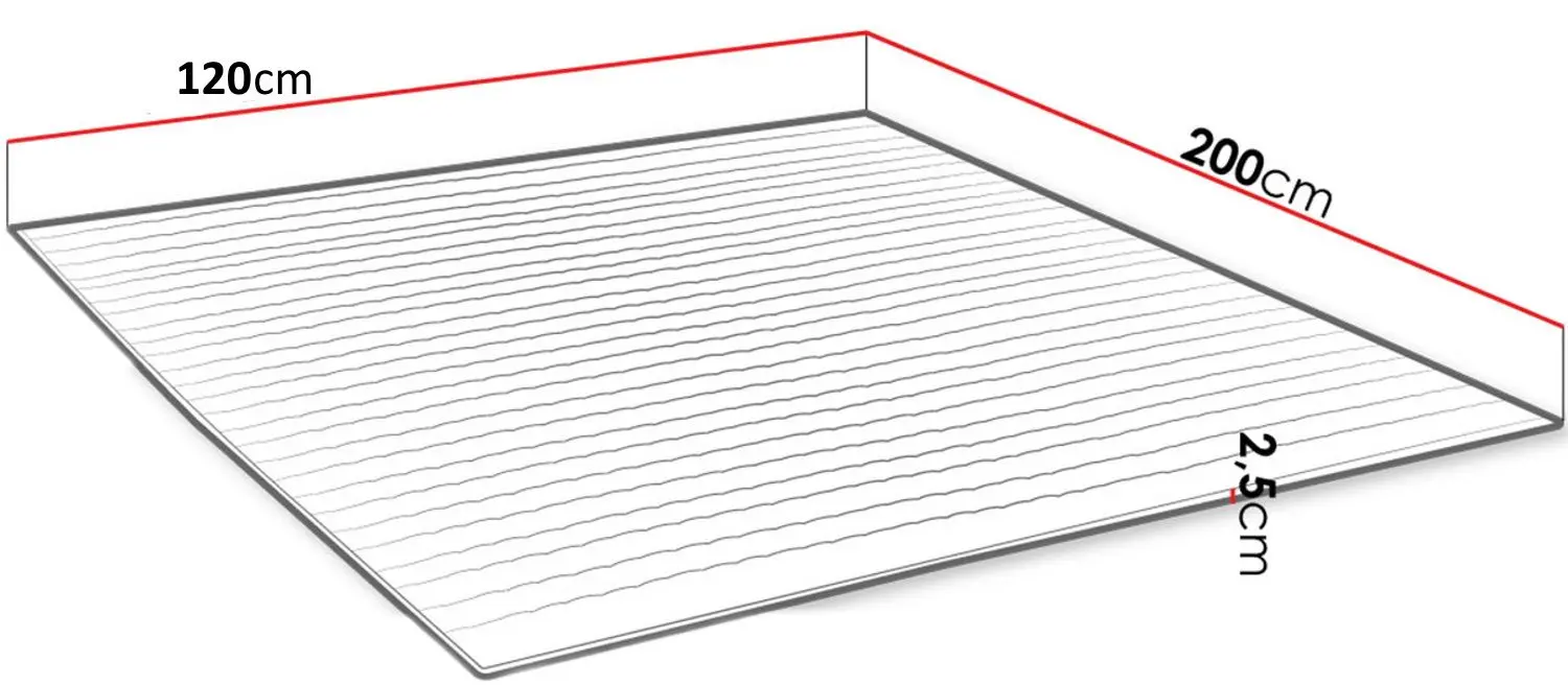 Topper Mirjan24 Mandula 120x200 (2.5cm) - 7