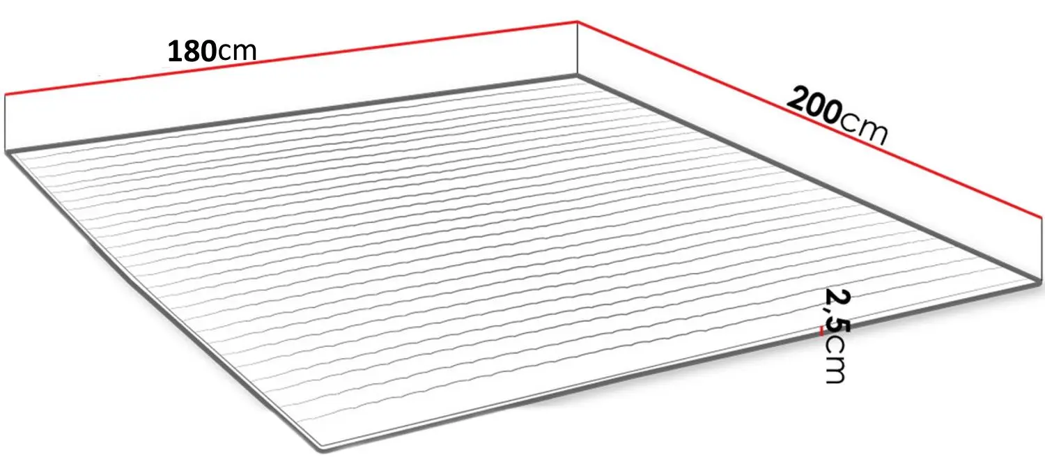 Topper Mirjan24 Mandula 180x200 (2.5cm) - 8