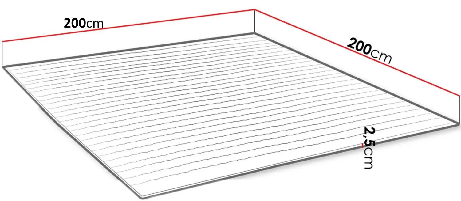 Topper Mirjan24 Mandula 200x200 (2.5cm) - 8