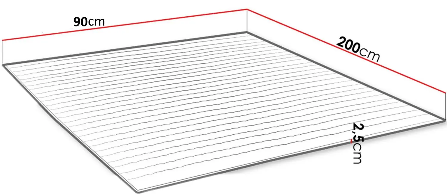 Topper Mirjan24 Mandula 90x200 (2.5cm) - 8