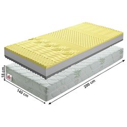 Saltea Mobhaus Be Tempo Visco 140x200 (18cm) Thumb