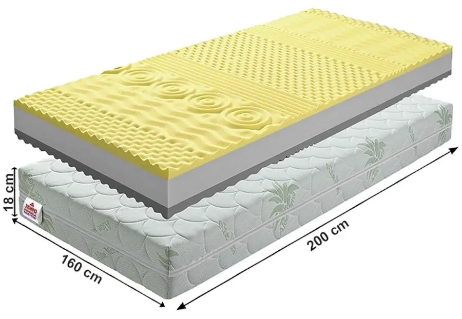 Saltea Mobhaus Be Tempo Visco 160x200 (18cm)
