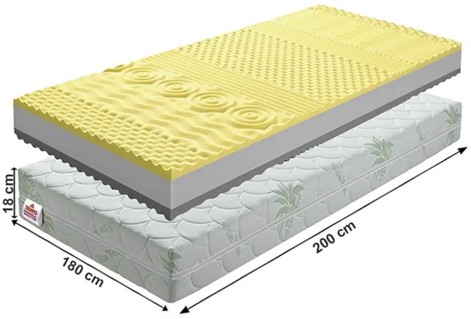 Saltea Mobhaus Be Tempo Visco 180x200 (18cm)