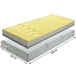 Матрас Mobhaus Be Tempo Visco 80x200 (18cm) Thumb