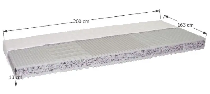 Матрас Mobhaus Catania ECO ATYP 163x200 (13cm) - 2