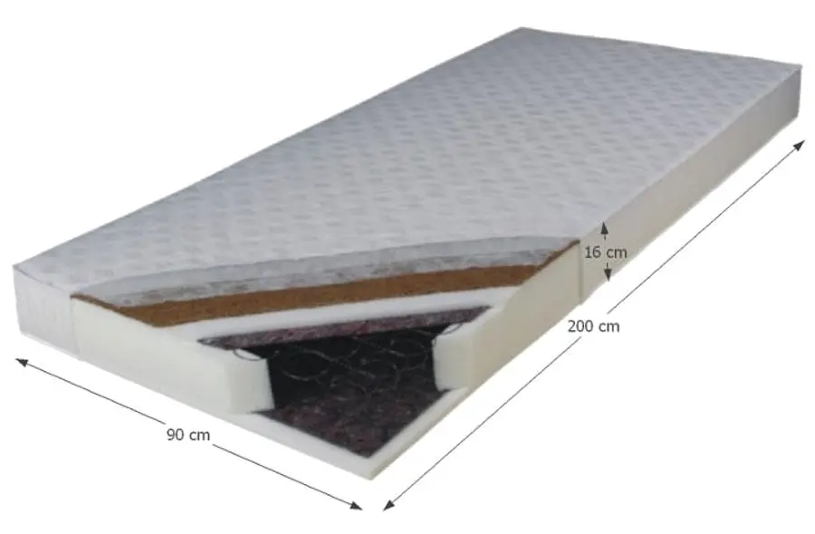 Saltea Mobhaus Kokos Medium 90x200 (16cm)